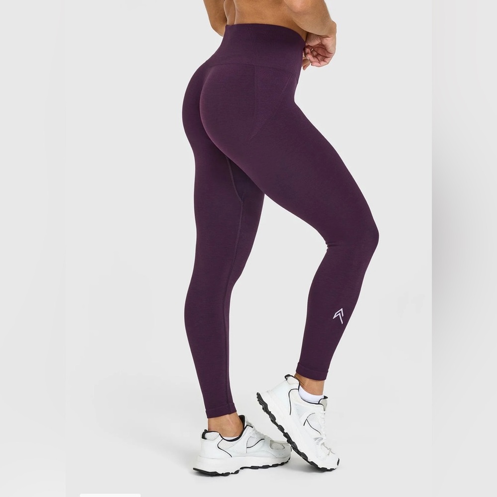 Oner Active Effortless Women's Deep Plum High-Waist Leggings